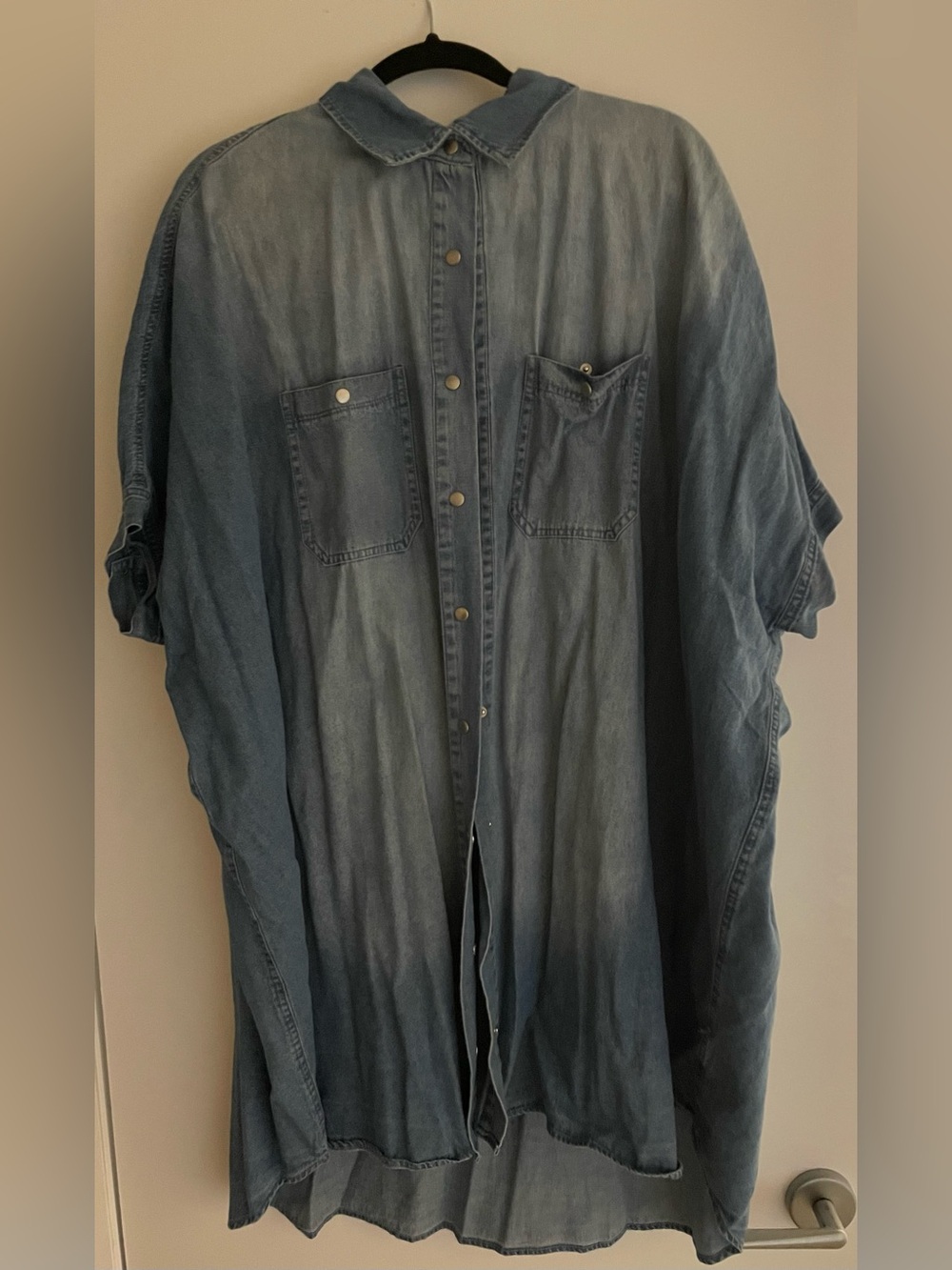 Light Blue Denim Jean Dress